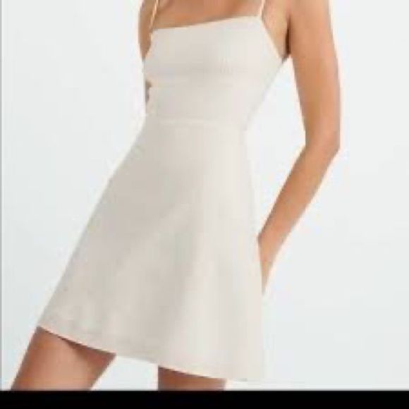 Sunday Best Dresses & Skirts - NWT Anthropologie Sunday Best White Quaint Smocked Dress Womens Sz M